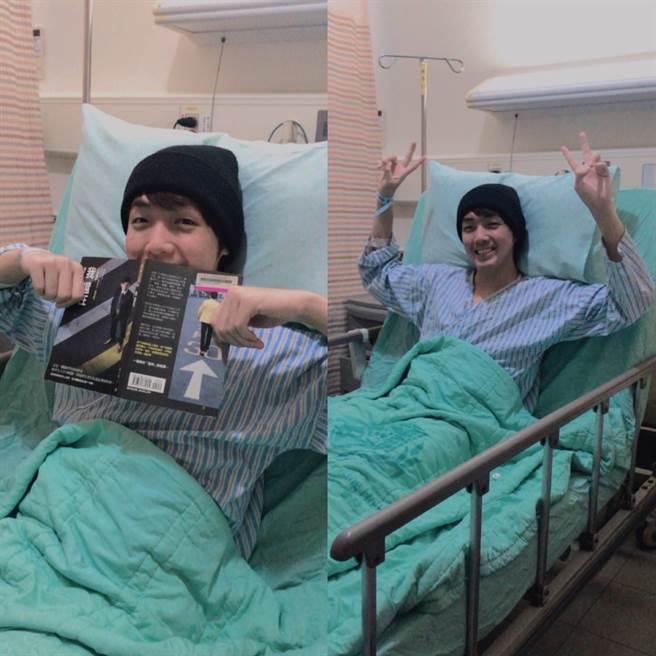 「B.T.O.D」张龙日前入院开刀治疗膝盖旧伤。（宽宽整合行销提供）
