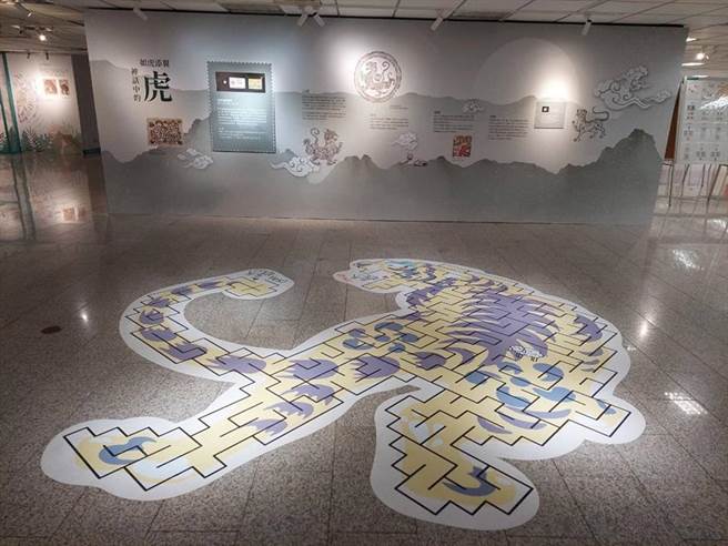 中华邮政公司订于111年1月11日至3月20日在邮政博物馆举办「虎啸生风－生肖邮票特展」。（图／中华邮政公司提供）
