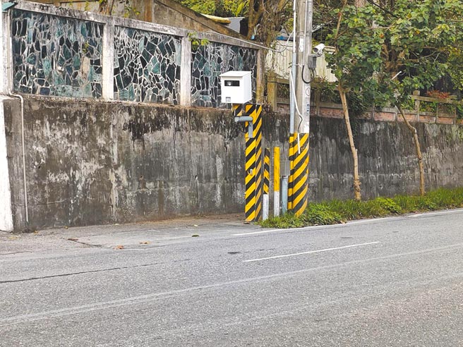 花蓮2021年測速王是台9線崇德段166.5公里南下的測速照相桿，拍下5138件違規。（民眾提供／羅亦晽花蓮傳真）