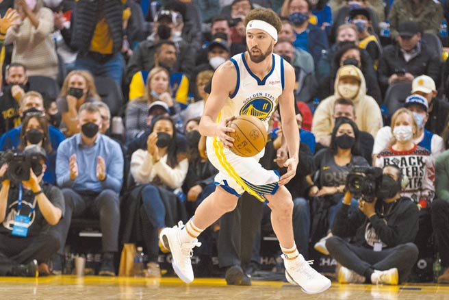 克雷汤普生昨天宣告伤癒復出。（美联社）