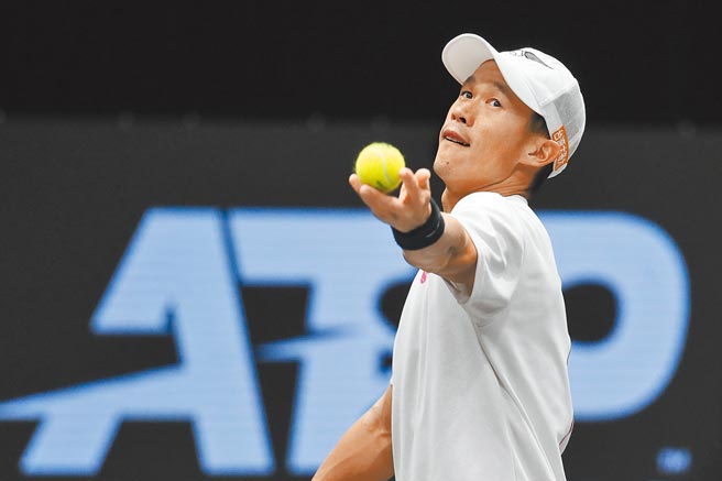 莊吉生昨在澳網會外賽輸球提前淘汰。（美聯社資料照片）