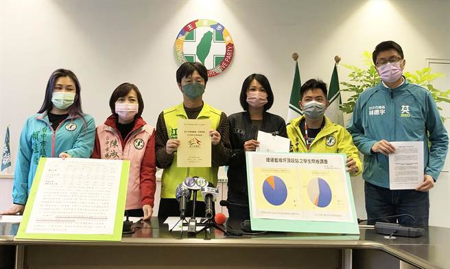 市議會民進黨團抨擊說，盧市府有圖利特定財團之嫌。（陳世宗攝）