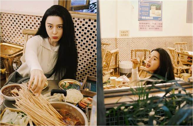 范冰冰顏值清新，完全看不出是40岁的熟女。（图／取材自范冰冰微博）