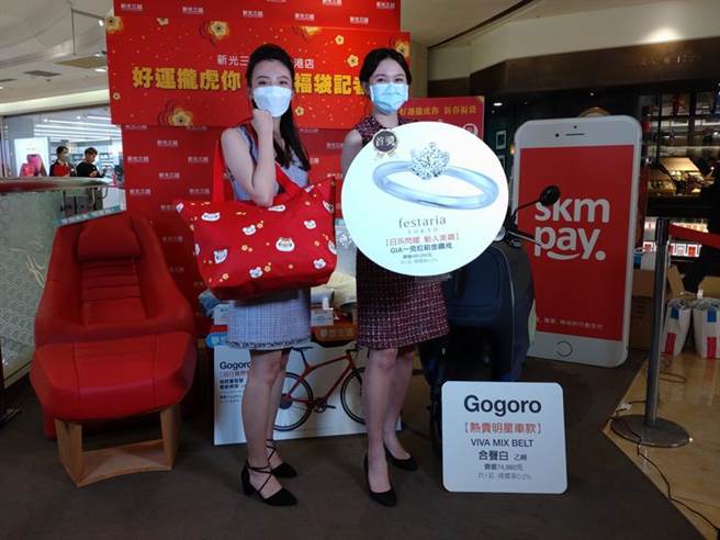 新光三越台中店福袋1/20上午10点起，于新光三越APP线上预购开抢！图／曾丽芳