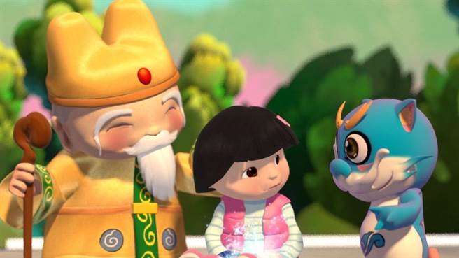 客家原创3D动画《神影之龙》。（客家文化发展中心提供）