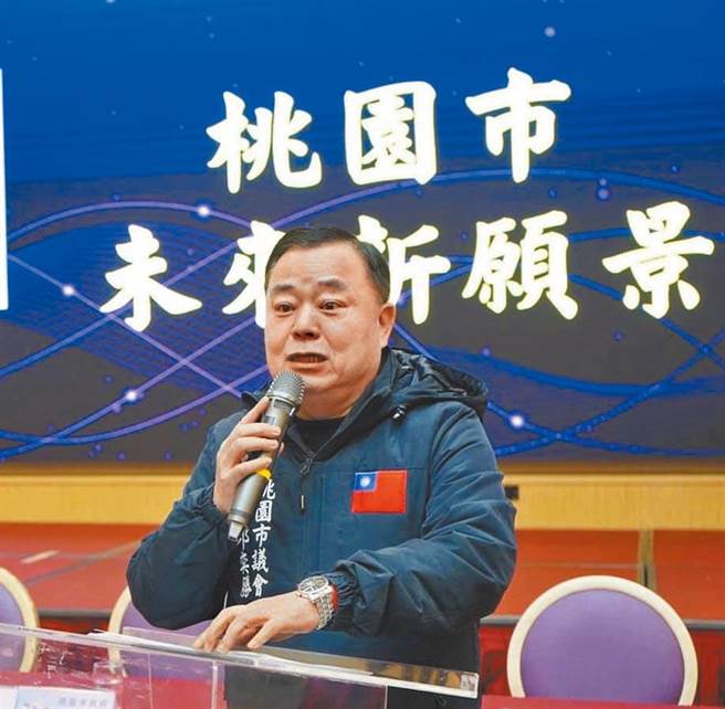 桃園市議會議長邱奕勝。（圖取自邱奕勝臉書／陳夢茹桃園傳真）