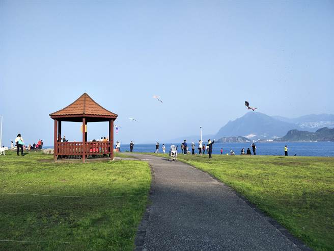 國立海洋科技博物館將長潭里垃圾掩埋場美化成公園。（國立海洋科技博物館提供／陳彩玲基隆傳真）