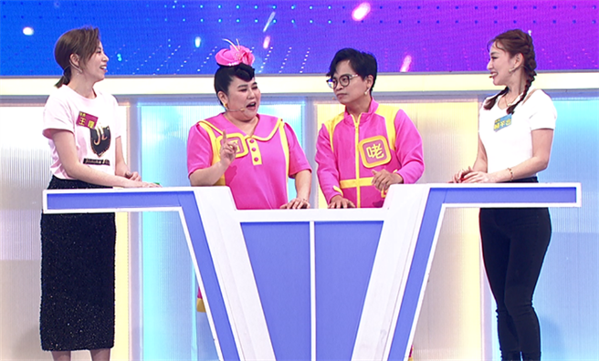 王瞳对战赖芊合。（公视台语台提供）