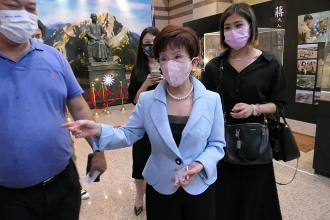 國民黨前主席洪秀柱。（資料照）
