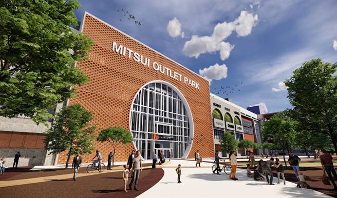 MITSUI OUTLET PARK台南将带来多个首进驻南部展店的国际品牌。（MITSUI OUTLET PARK提供）
