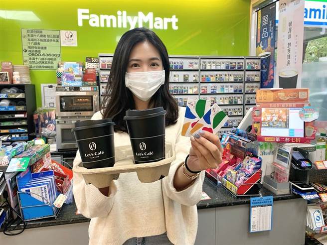 （全家便利商店与悠游卡公司独家合作，用悠游卡也可以寄杯买咖啡。图／悠游卡公司提供）