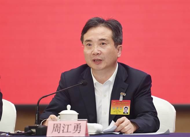 浙江省委原常委兼杭州市委原书记周江勇。（中新社）