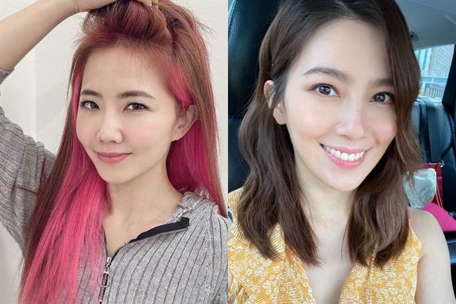 王少伟认为谢忻只适合当朋友，许蓝方不一样。(图/翻摄自谢忻、许蓝方IG)