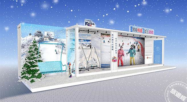 活动场域示意图（图/韩国观光公社 提供）