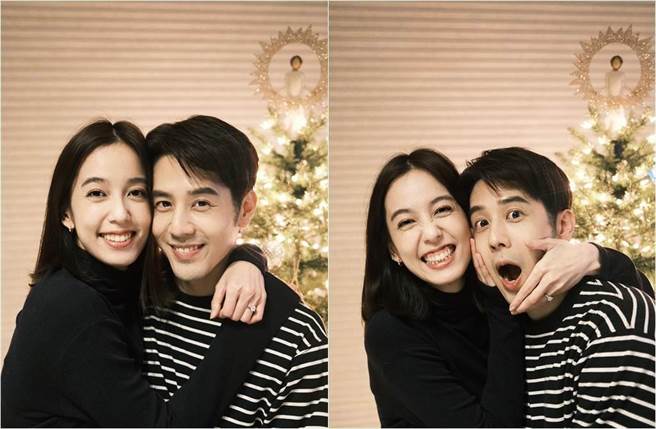 胡宇威、陈庭妮浪漫选在下午1点14分，谐音「一生一世」公开恋情。（图／取材自陈庭妮 Annie Chen Official脸书）
