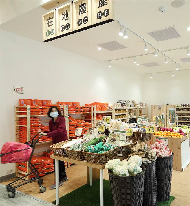 未来超市即结合生产、加工、休閒体验，展现让土地永续的未来。(摄影/Carter)