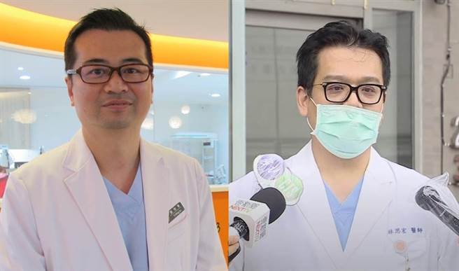禾馨医疗集团卷入诈保风波，左为禾馨医疗集团创办人苏怡寧，右为禾馨医疗营运长林思宏。（合成图，中时资料照）