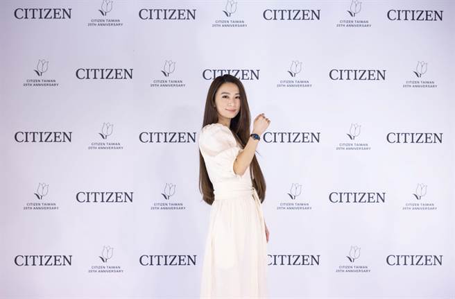 田馥甄昨日出席CITIZEN來台25周年記者會。（CITIZEN提供）