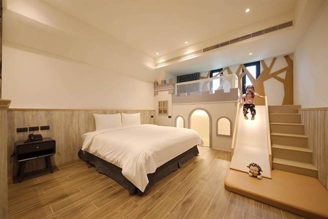 （想窝11餐旅馆是台中沙鹿区目前超夯的亲子旅店。图／业者提供）