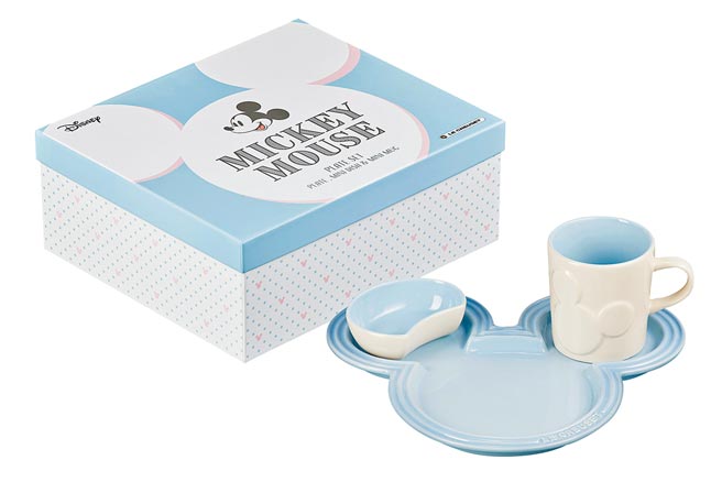 7-11 1599元福袋，推出LE CREUSET米奇系列款，限量2800个一开卖即秒杀。（7-11提供）