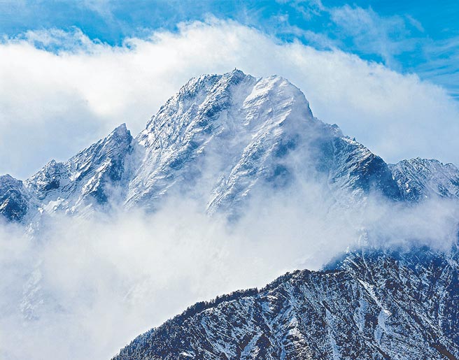 玉山主峰。（林务局提供，本报资料照片）