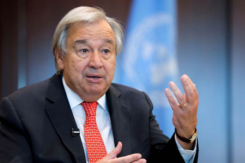 联合国秘书长古特瑞斯（Antonio Guterres）。图／路透(photo:ChinaTimes)