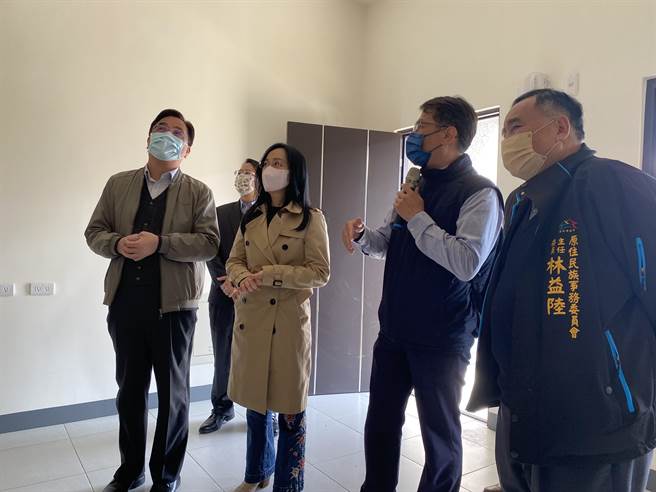 太平區自強新村目前硬體設施已經完工。（張妍溱攝）