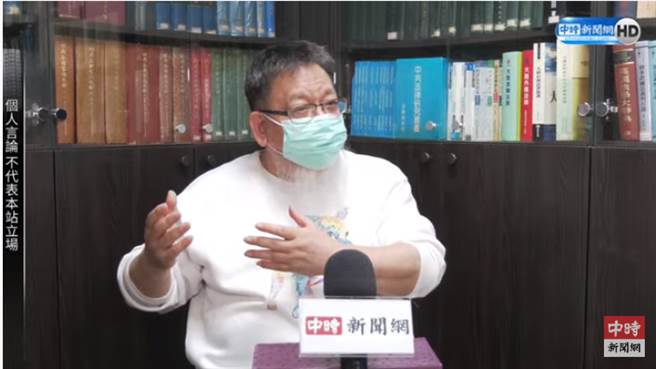 彭文正委任律師張靜。（圖片摘自中時新聞網Youtube）