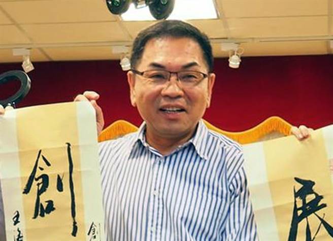 積極爭取民進黨台南市東區市議員提名的陳金鐘。（摘自陳金鐘臉書／洪榮志台南傳真）