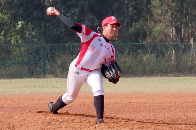 普門中學呂昱廷。（學生棒聯提供）