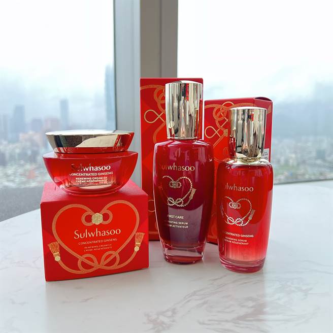 Sulwhasoo雪花秀2022幸福如意限定版。（邱映慈摄）