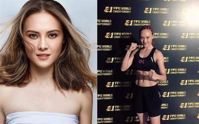 有「刘家良徒孙」封号的香港混血女星何慈茵。(图/ 摘自何慈茵IG)