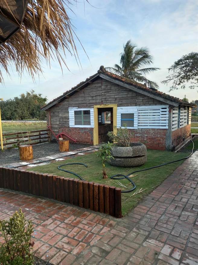 水林乡番薯社区改造猪舍后的模样。（云林县政府提供）