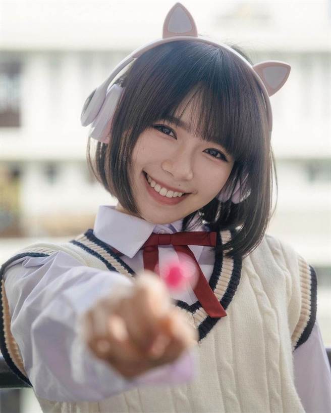 林明祯扮学生妹没有违和感。（图／翻摄自IG）