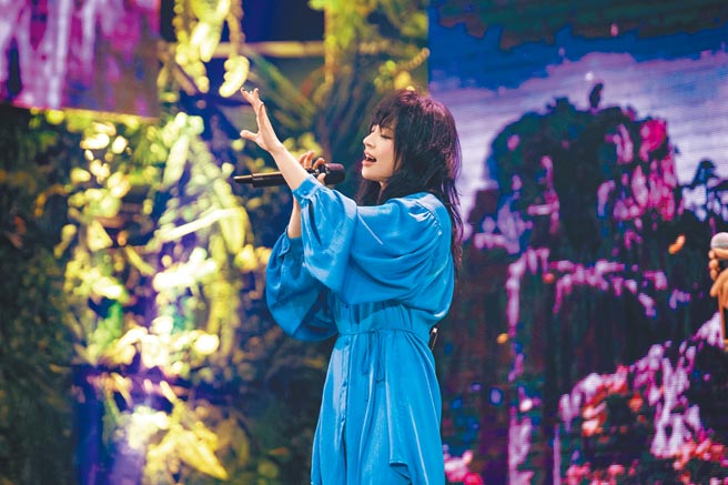 Faye日前在《聲林之王3》中獻唱獲好評。（亞神音樂提供）