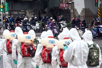 陸軍33化學兵重裝集結！前進台北車站、機捷加強消毒