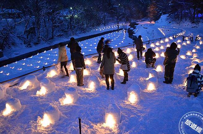 汤西川的小雪屋灯饰非常受欢迎（图片：日本栃木县提供）