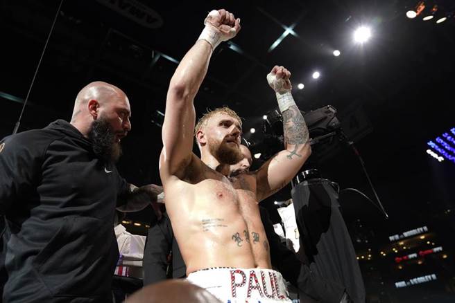 杰克保罗名列2021年十大高收入YouTube明星。（美联社资料照）