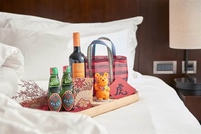 台北喜来登推出「虎旺豪运汽」新年住宿专案。（寒舍提供）