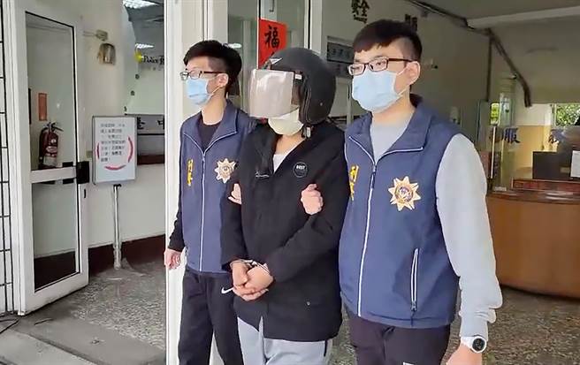 台中市警察局霧峰分局偵辦天道盟分會犯罪組織，16日於彰化大村逮補天道盟成員，賴嫌經警詢後，依組織犯罪防制條例及妨礙公務罪嫌移送地檢署偵辦。（霧峰分局提供／黃國峰台中傳真）