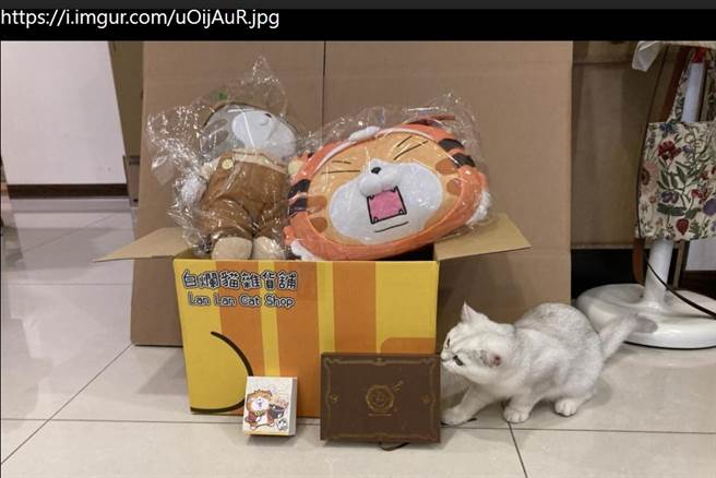 有民眾買了白爛貓福袋，沒想到打開一看讓他大失所望。（圖／翻攝PTT）