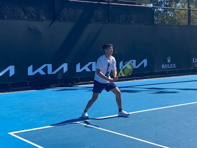 曾俊欣在布拉格挑战赛前进8强。（资料照／曾俊欣提供）