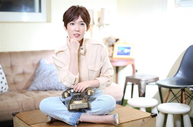 孫可芳在新作《浪我在你身邊》的辣台妹表現讓人眼睛一亮。（陳俊吉攝）