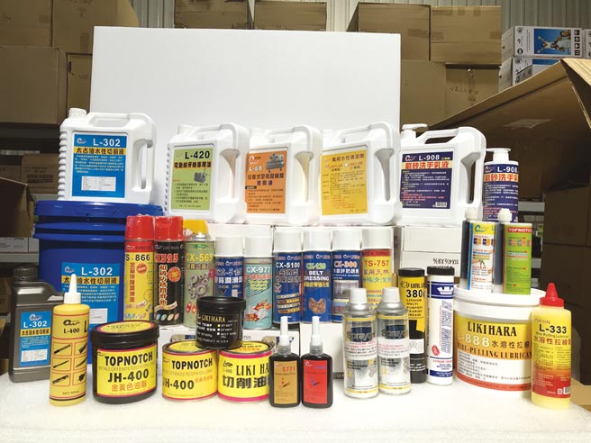 程穩貿易公司代理、銷售的工業用品不勝枚舉。圖／業者提供