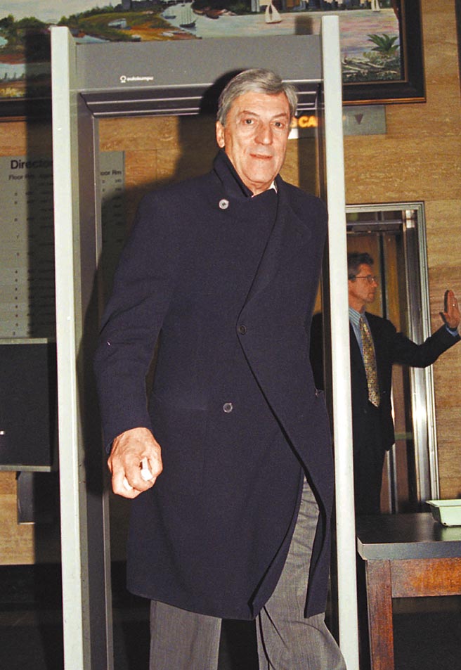 義大利設計師Nino Cerruti，被譽為時裝界先驅、上世紀開創男士服裝潮流。（美聯社）