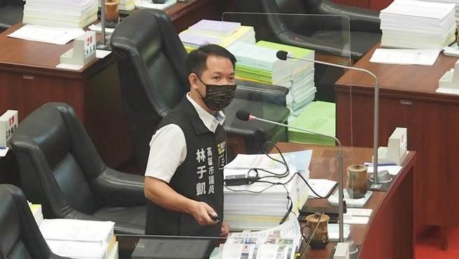 時代力量高雄巿三民區議員林于凱。（資料照／曹明正攝）