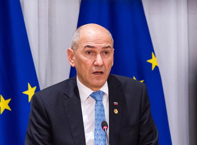 斯洛维尼亚总理杨萨（Janez Janša）。(图／路透社)