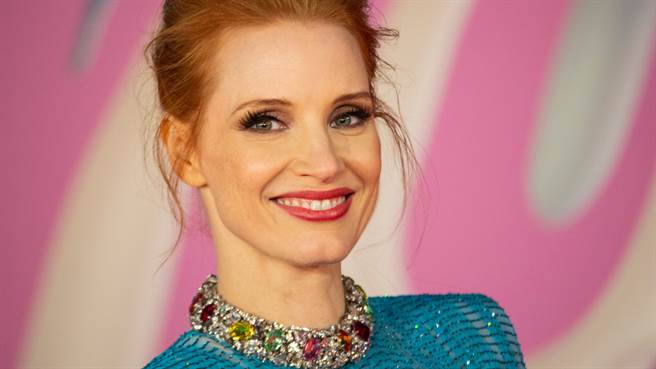 洁西卡雀丝（Jessica Chastain）近日宣传新电影时自爆曾意外受伤。（图／达志影像）