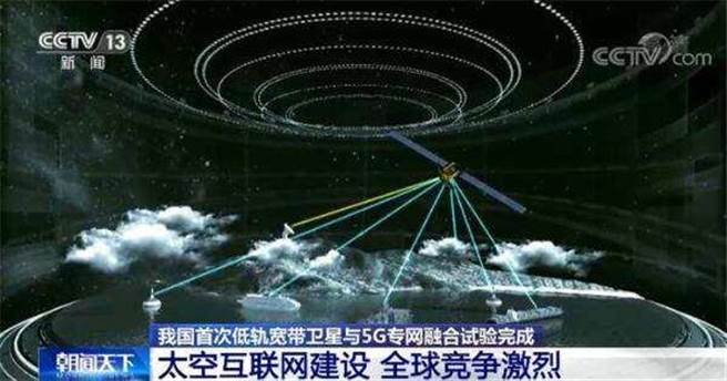 大陆首次实现低轨宽频卫星批产，将于今年第1季择机发射。(央视)