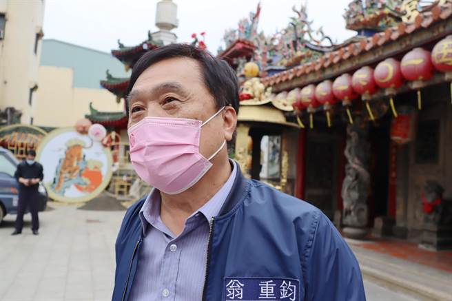 国民党不分区立委翁重钧说，嘉义县长人选目前选举策略就是不排除跟任何人、任何党籍合作。（吕妍庭摄）